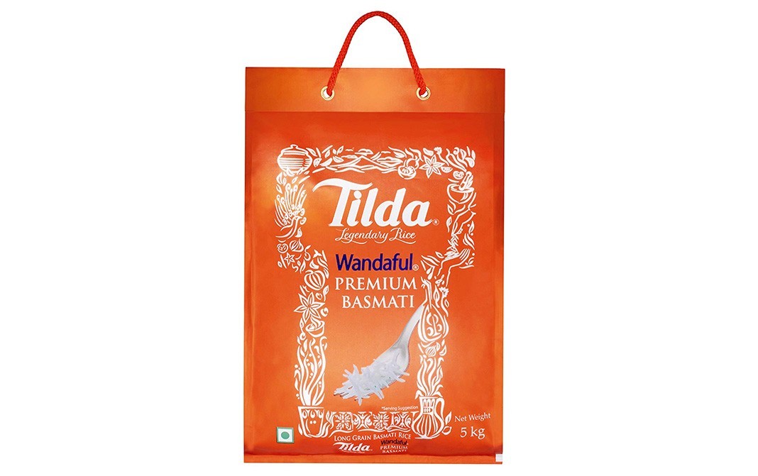 Tilda Wandaful Premium Basmati Rice   Pack  5 kilogram